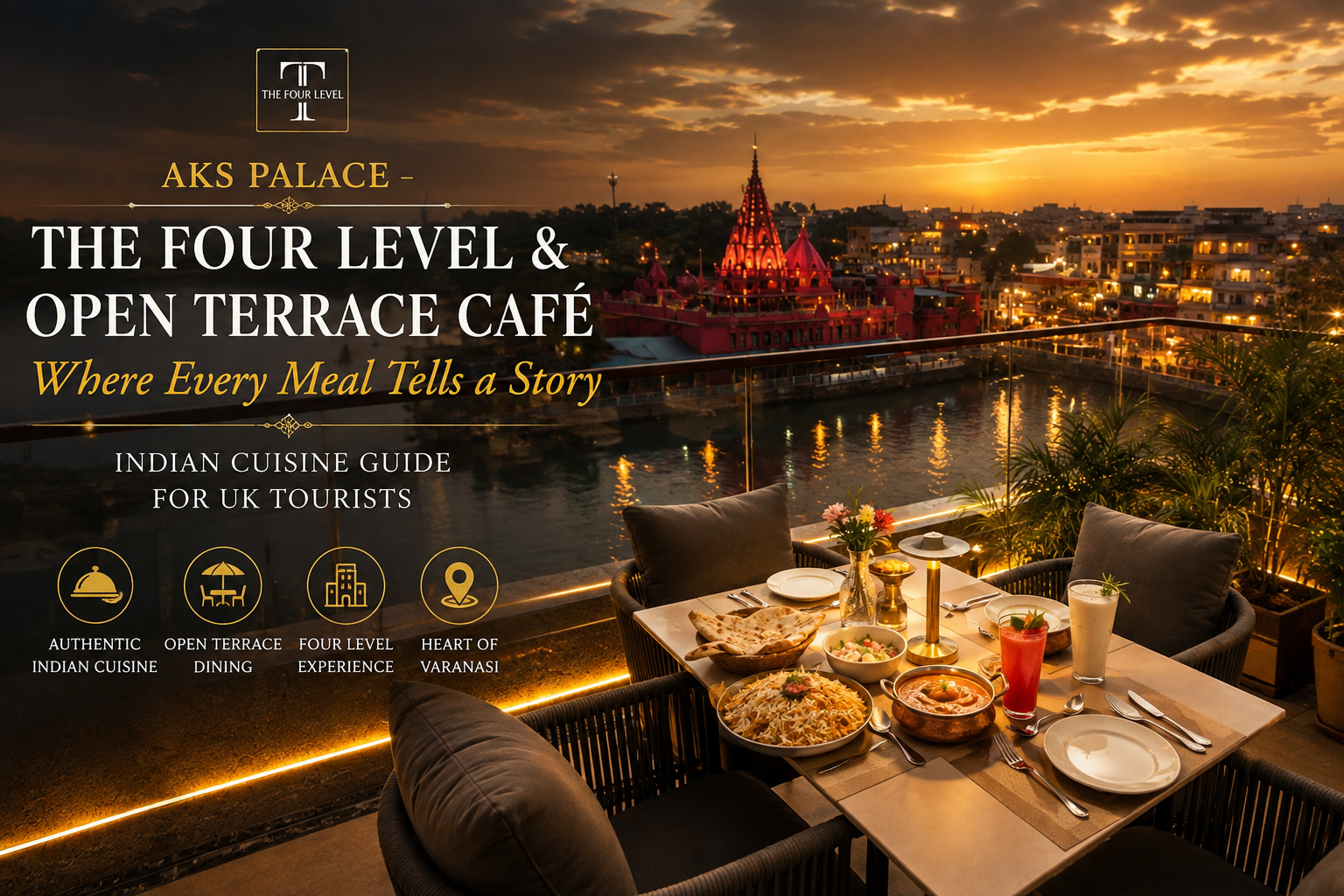 AKS Palace – The Four Level & Open Terrace Café: Where Every Meal Tells a Story