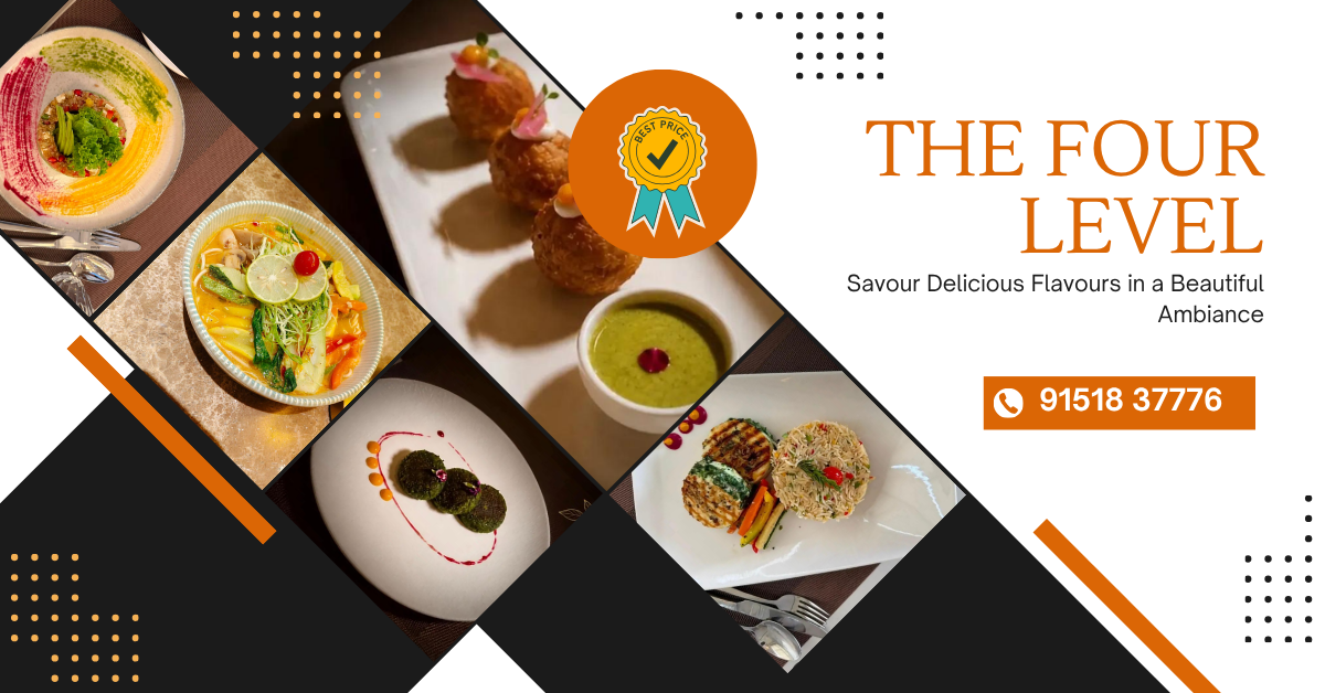 The Four Level Restaurant Varanasi: Best Food, Ambiance & Service at AKS Palace