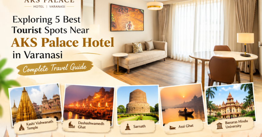 Exploring 5 Best Tourist Spots Near AKS Palace Hotel in Varanasi | Complete Travel Guide