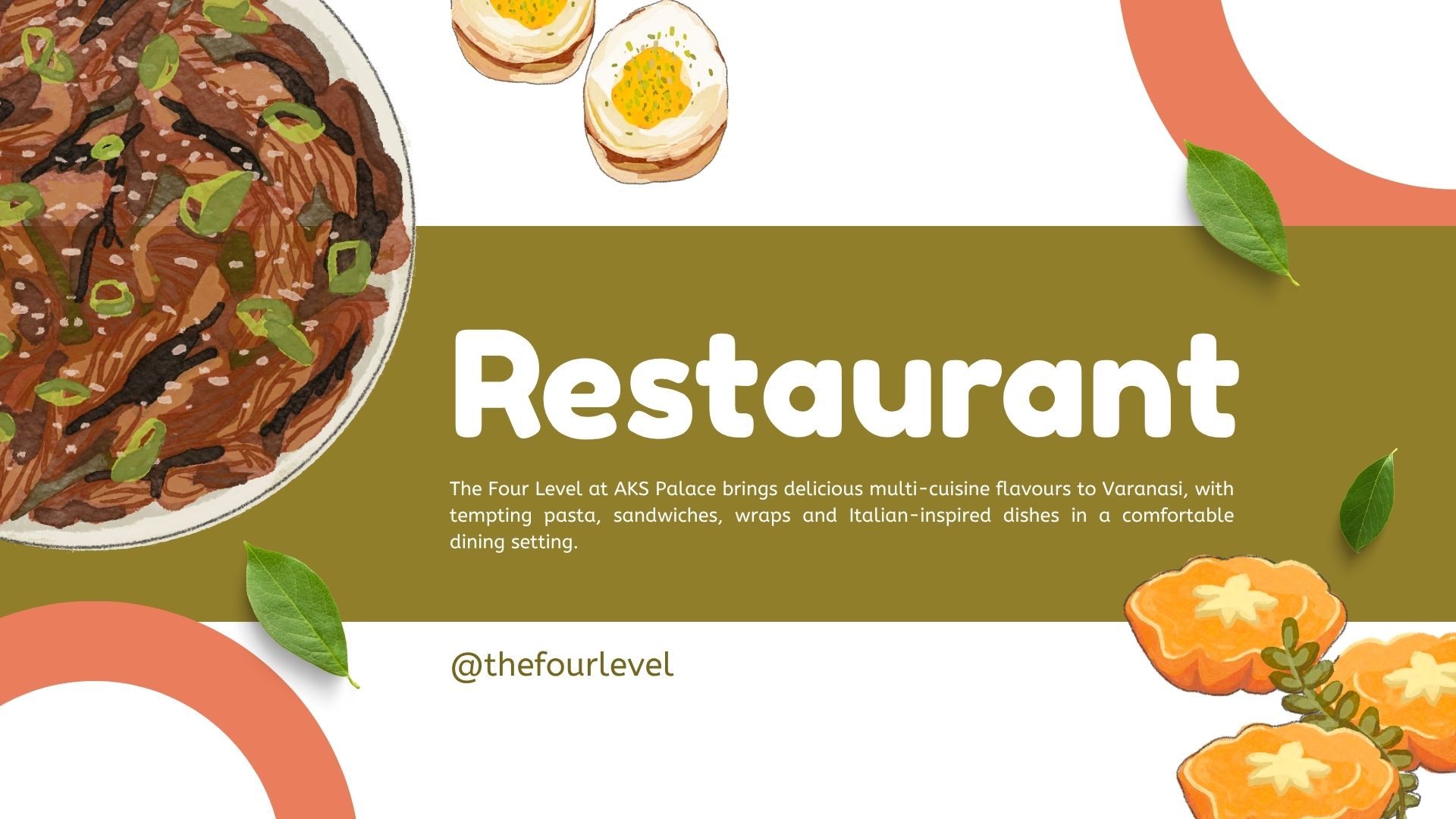 Best Multi-Cuisine Restaurant in Varanasi for Delicious Food | The Four Level at AKS Palace